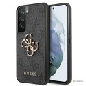 Guess 4G Big Metal Logo - Etui Samsung Galaxy S22 (szary)