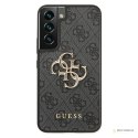 Guess 4G Big Metal Logo - Etui Samsung Galaxy S22 (szary)