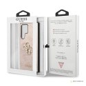 Guess 4G Big Metal Logo - Etui Samsung Galaxy S23 Ultra (różowy)