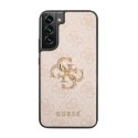 Guess 4G Big Metal Logo - Etui Samsung Galaxy S23+ (różowy)