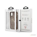 Guess 4G Big Metal Logo - Etui iPhone 11 Pro Max (brązowy)