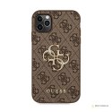 Guess 4G Big Metal Logo - Etui iPhone 11 Pro (brązowy)