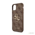 Guess 4G Big Metal Logo - Etui iPhone 11 Pro (brązowy)