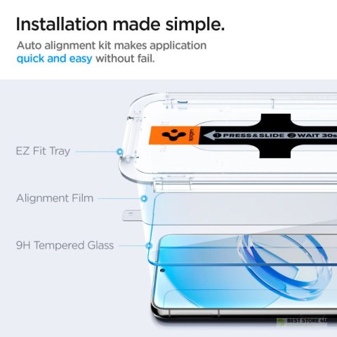 Spigen Glas.TR EZ Fit - Szkło hartowane 2 szt. do Samsung Galaxy S23+ (Przezroczysty) Spigen Glas.TR EZ Fit - Szkło hartowane 2 szt. do Samsung Galaxy S23+ (Przezroczysty)