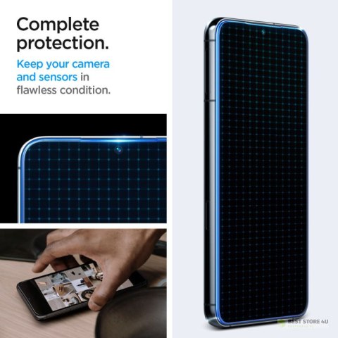 Spigen Glas.TR EZ Fit - Szkło hartowane 2 szt. do Samsung Galaxy S23+ (Przezroczysty) Spigen Glas.TR EZ Fit - Szkło hartowane 2 szt. do Samsung Galaxy S23+ (Przezroczysty)