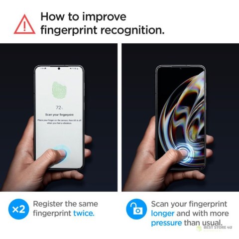 Spigen Glas.TR EZ Fit - Szkło hartowane 2 szt. do Samsung Galaxy S23+ (Przezroczysty) Spigen Glas.TR EZ Fit - Szkło hartowane 2 szt. do Samsung Galaxy S23+ (Przezroczysty)