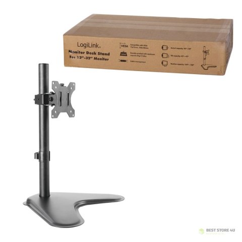 Logilink Desk Mount, BP0044, 13-32 ", Maksymalna waga (pojemność) 8 kg, Czarny Logilink Desk Mount, BP0044, 13-32 ", Maksymalna waga (pojemność) 8 kg, Czarny