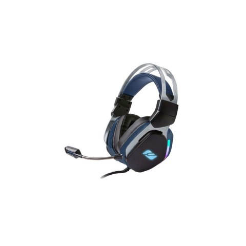Przewodowe słuchawki do gier Muse M-230 GH Wbudowany mikrofon, niebieski/czarny