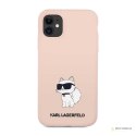 Karl Lagerfeld Silicone NFT Choupette - Etui iPhone 11 (różowy)