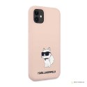 Karl Lagerfeld Silicone NFT Choupette - Etui iPhone 11 (różowy)