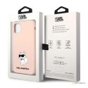 Karl Lagerfeld Silicone NFT Choupette - Etui iPhone 11 (różowy)