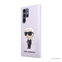 Karl Lagerfeld Silicone NFT Ikonik - Etui Samsung Galaxy S23 Ultra (fioletowy)