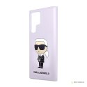 Karl Lagerfeld Silicone NFT Ikonik - Etui Samsung Galaxy S23 Ultra (fioletowy)