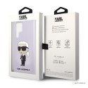 Karl Lagerfeld Silicone NFT Ikonik - Etui Samsung Galaxy S23 Ultra (fioletowy)