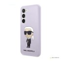 Karl Lagerfeld Silicone NFT Ikonik - Etui Samsung Galaxy S23 (fioletowy)