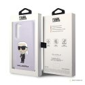 Karl Lagerfeld Silicone NFT Ikonik - Etui Samsung Galaxy S23 (fioletowy)