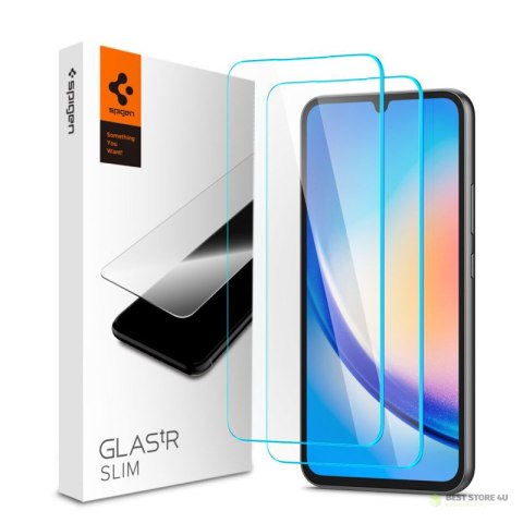 Spigen Glas.TR Slim 2-Pack - Szkło hartowane do Samsung Galaxy A34 5G