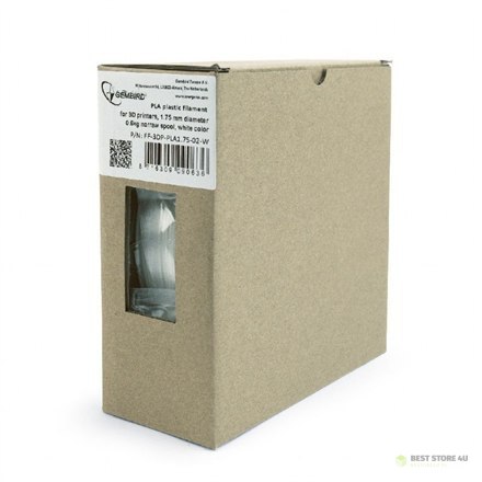 Flashforge PLA-PLUS filament, white, 1.75 mm, 1 kg Flashforge PLA-PLUS filament, white, 1.75 mm, 1 kg