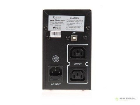 Gembird UPS UPS-PC-850AP 800 VA, 520 W, 220 V Gembird UPS UPS-PC-850AP 800 VA, 520 W, 220 V