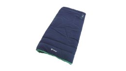 Outwell Champ Kids Ocean Blue, Sleeping Bag, 150 x 70 cm, 2 way open, L-shape, Blue