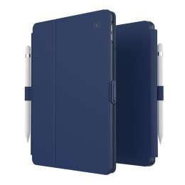 Speck Balance Folio - Etui iPad 10.2" 9 (2021) / 8 (2020) / 7 (2019) z powłoką MICROBAN (Coastal Blue/Charcoal Grey)
