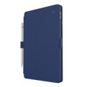 Speck Balance Folio - Etui iPad 10.2" 9 (2021) / 8 (2020) / 7 (2019) z powłoką MICROBAN (Coastal Blue/Charcoal Grey)