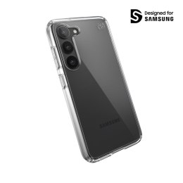 Speck Presidio Perfect-Clear - Etui Samsung Galaxy S23 z powłoką MICROBAN (Clear)