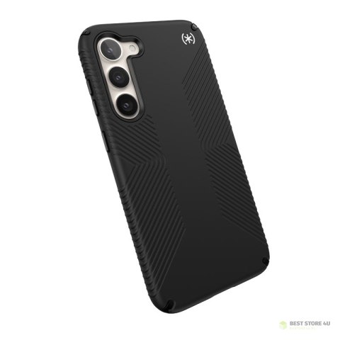 Speck Presidio2 Grip - Antypoślizgowe etui Samsung Galaxy S23+ (Black/Black/White) Speck Presidio2 Grip - Antypoślizgowe etui Samsung Galaxy S23+ (Black/Black/White)