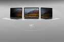 Moshi Umbra - Folia ochronna na ekran MacBook Pro 14" (M1, 2021) z filtrem prywatyzującym (czarna ramka)
