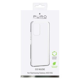 PURO 0.3 Nude - Etui ekologiczne Samsung Galaxy A53 5G (przezroczysty)