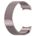 PURO Milanese Magnetic Band - Pasek ze stali nierdzewnej do Samsung Galaxy Watch 5 / Watch 5 Pro / Watch 4 / Watch 4 Classic (ró