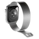 Puro Milanese Magnetic Band - Pasek ze stali nierdzewnej do Apple Watch 38/40/41 mm (srebrny)