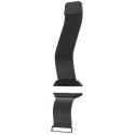 Puro Milanese Magnetic Band - Pasek ze stali nierdzewnej do Apple Watch 42/44/45/49 mm (czarny)