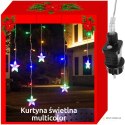 Kurtyna świetlna 108LED - multikolor 31V KŚ11319