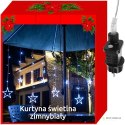 Kurtyna świetlna 138LED - zimny biały 31V KŚ11318