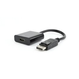 Kabel przejściowy Cablexpert DisplayPort do HDMI, czarny