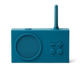Radio FM i głośnik bezprzewodowy LEXON TYKHO3 Przenośny, Połączenie bezprzewodowe, Kaczo niebieski, Bluetooth