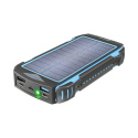 prio Solar Power Bank 20.000mAh s rychlým nabíjením (22.5W SCP/20W PD/18W QC3.0) Černá