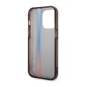 BMW Tricolor Stripe - Etui iPhone 14 Pro (Czarny)