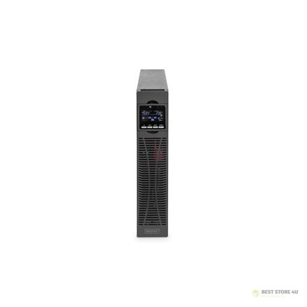 DIGITUS OnLine UPS, rack/tower, 3000VA, 3000W, LCD, 8 x C13, 1 x C19, RS-232, USB, SNMP card (optional), relay card (optional) DIGITUS OnLine UPS, rack/tower, 3000VA, 3000W, LCD, 8 x C13, 1 x C19, RS-232, USB, SNMP card (optional), relay card (optional)