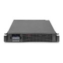 DIGITUS OnLine UPS, rack/tower, 3000VA, 3000W, LCD, 8 x C13, 1 x C19, RS-232, USB, SNMP card (optional), relay card (optional)