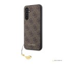 Guess 4G Charms Collection - Etui Samsung Galaxy A54 5G (brązowy)