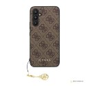 Guess 4G Charms Collection - Etui Samsung Galaxy A54 5G (brązowy)