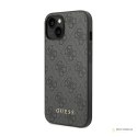 Guess 4G Metal Gold Logo - Etui iPhone 14 (szary)