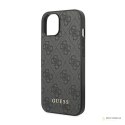 Guess 4G Metal Gold Logo - Etui iPhone 14 (szary)