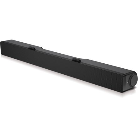 Dell Stereo Soundbar AC511M Typ głośnika Listwa dźwiękowa - stereo - 2 - aktywne, Mini-phone stereo 3,5 mm; USB 2.0, Czarny, 2,5