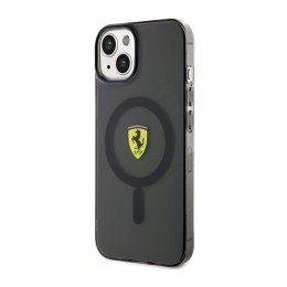 Ferrari Translucent MagSafe - Etui iPhone 14 (Czarny)