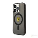 Ferrari Translucent MagSafe - Etui iPhone 14 Pro (Czarny)