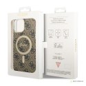 Guess 4G MagSafe - Etui iPhone 13 Pro Max (Brązowy)