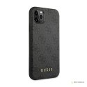 Guess 4G Metal Gold Logo - Etui iPhone 11 Pro (szary)